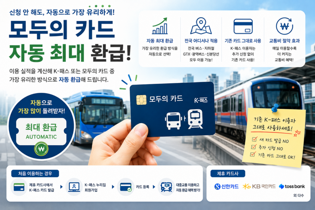 모두의 카드 최대 환급