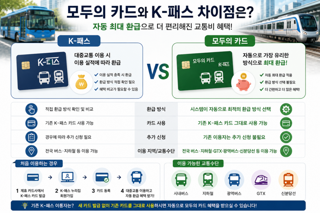 모두의카드 차이점 분석